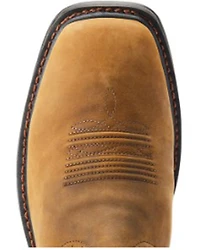 Ariat Men's Sierra Shock Shield Waterproof Western Work Boots - Soft Toe