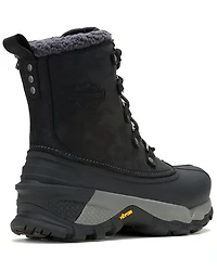 Harley Davidson Men's 6" MKE Warm Waterproof Motorcycle Boots - Round Toe