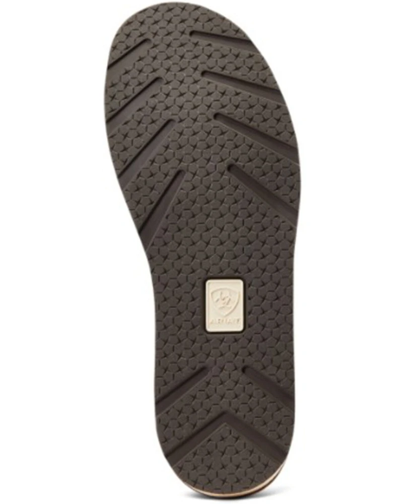 Ariat Women's Likely Leopard Full Vamp Casual Slip-On Cruiser - Moc Toe