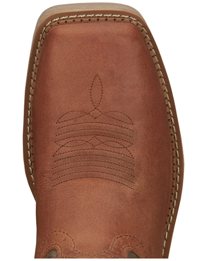 Justin Men's Stampede Bolt Pull On Western Work Boots - Nano Composite Toe