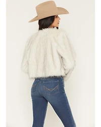 Shyanne Women's Faux Fur Cropped Jacket