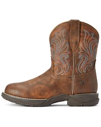 Ariat Women's Anthem Shortie Performance Western Boots - Round Toe