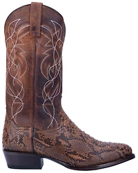 Dan Post Men's Manning Exotic Python Western Boots - Round Toe