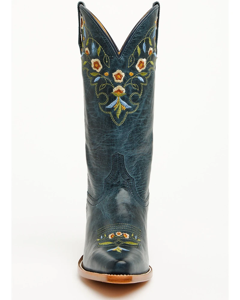 Shyanne Women's Stephanie Floral Western Boots - Snip Toe
