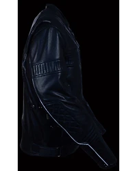Milwaukee Leather Men's Quilted Pattern Scooter Jacket - Big 4X