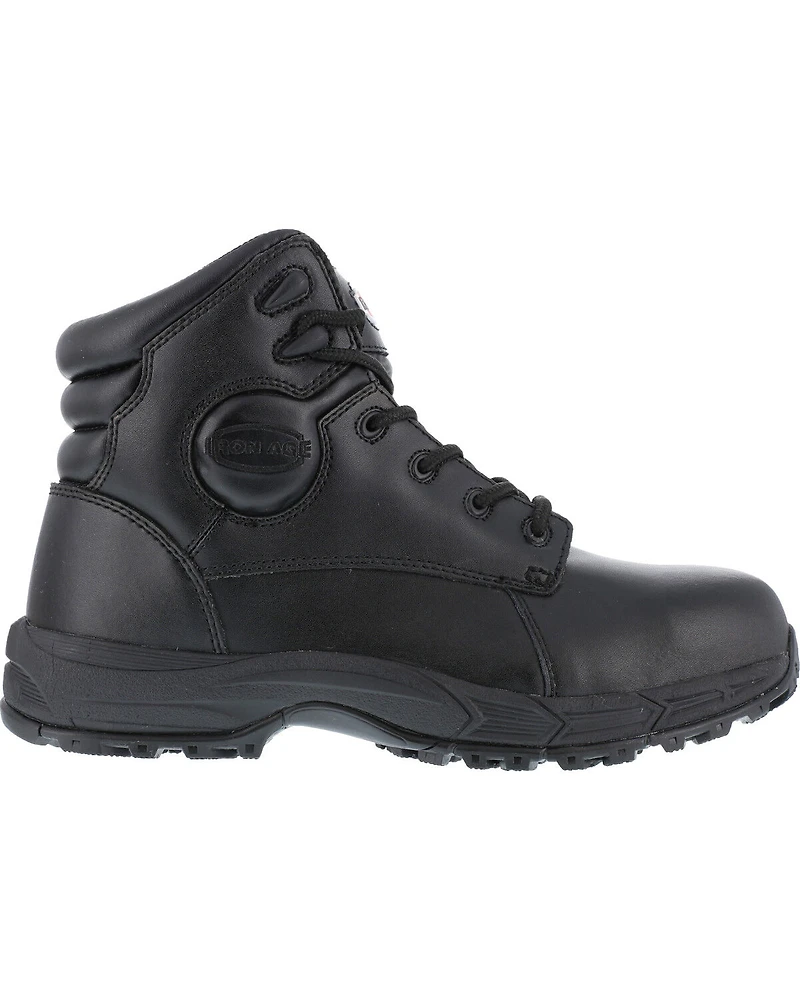 Iron Age Men's Ground Finish Work Boots - Steel Toe