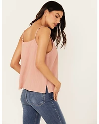 Cleo + Wolf Women's Barbara Solid Printed Sleeveless Cami