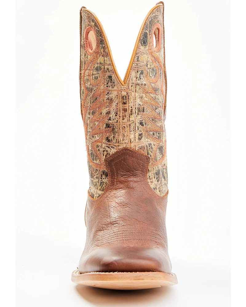 Cody James Men's Union Sumatra Cognac Xero Gravity Performance Western Boots - Broad Square Toe