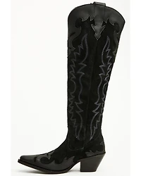 Dingo Women's Drama Queen Overlay Tall Western Boots