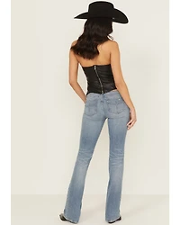 Shyanne Women's Aurora Low Rise Bootcut Stretch Denim Jeans