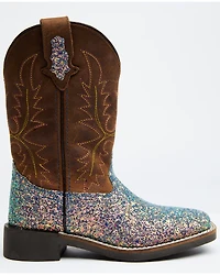 Shyanne Girls' Glitterama Western Boots - Broad Square Toe