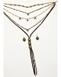 Shyanne Women's Soleil Layered Jewelry Set - 2 Piece