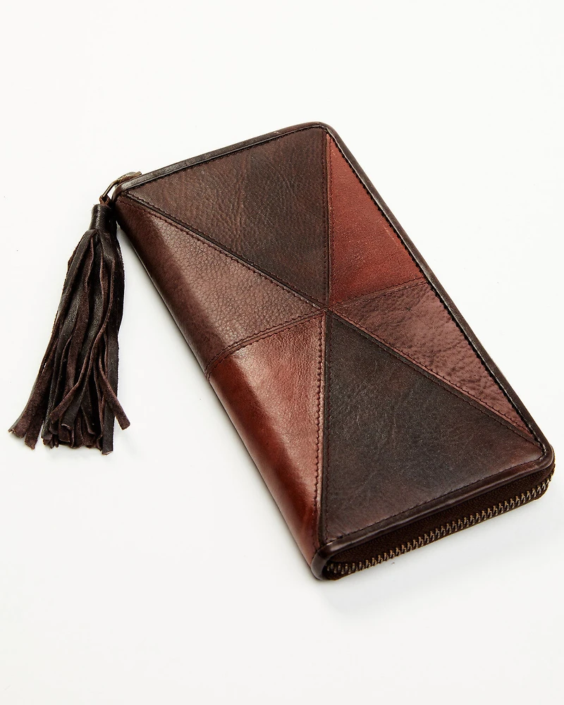 Cleo + Wolf Women's Patchwork Wallet