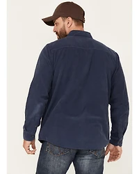 North River Men's Solid Corduroy Long Sleeve Button-Down Shirt