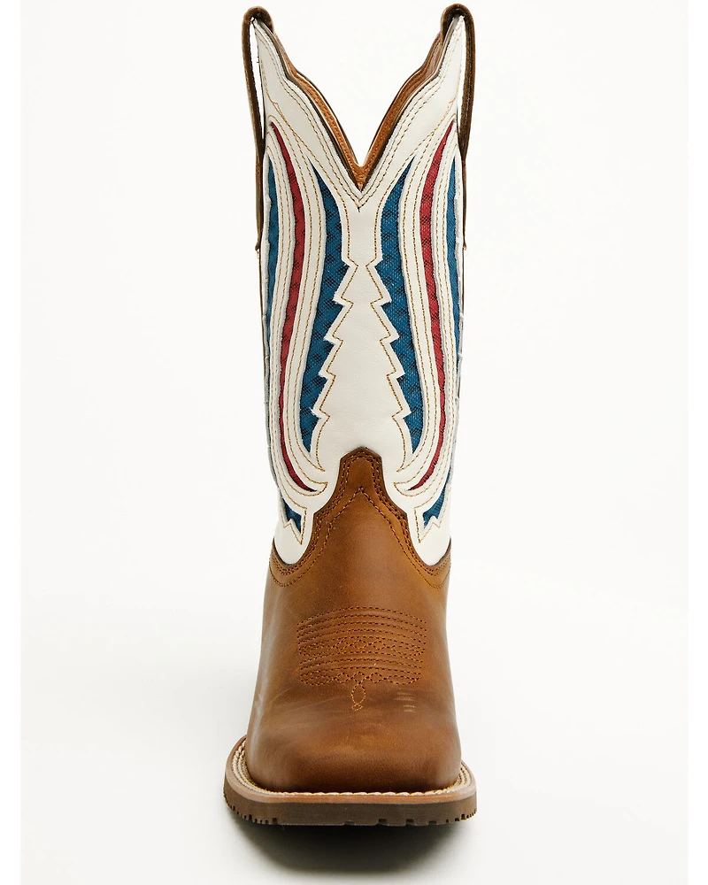 Ariat Women's 11" Ranchwork VentTEK Performance Western Boots - Broad Square Toe