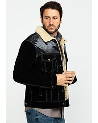 Scully Men's Boar Suede Jean Jacket