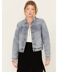 Idyllwind Women's Barton Reversible Denim Blanket Jacket