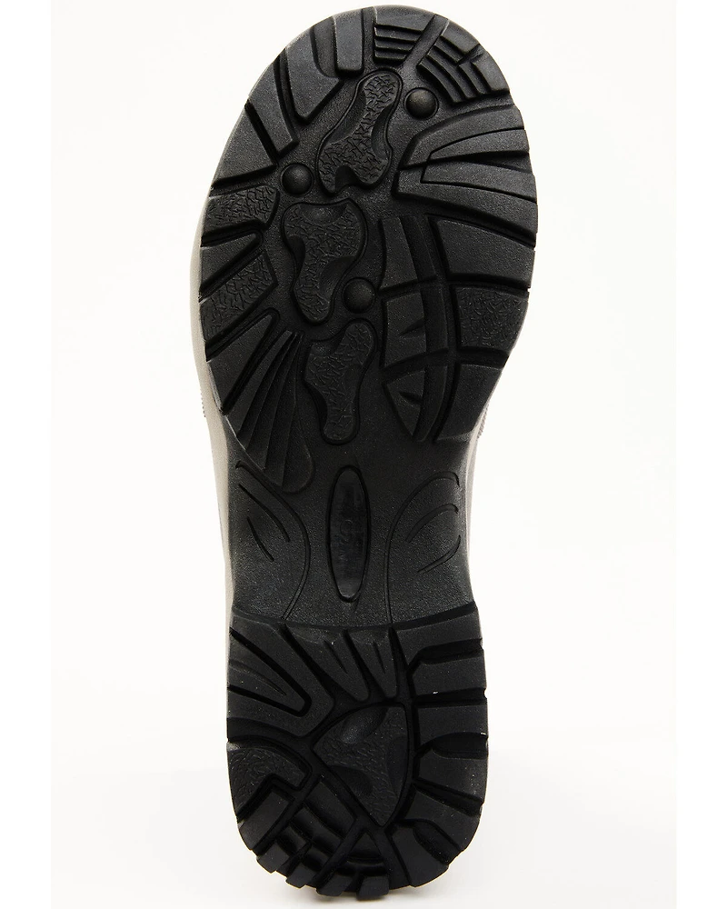 RANK 45® Men's 6.5" Rubber Ankle Boots - Round Toe