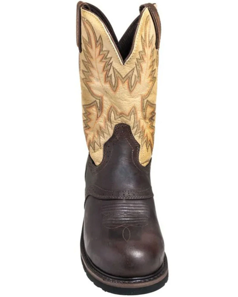 Justin Men's Superintendent Western Work Boots - Steel Toe