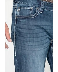 Rock & Roll Denim Men's Reflex Double Barrel Straight Leg Jeans