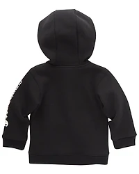 Carhartt Toddler Boys' Logo Zip-Up Long Sleeve Hooded Jacket
