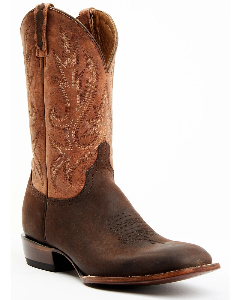 Lucchese Men's Gordon Western Boots - Broad Square Toe