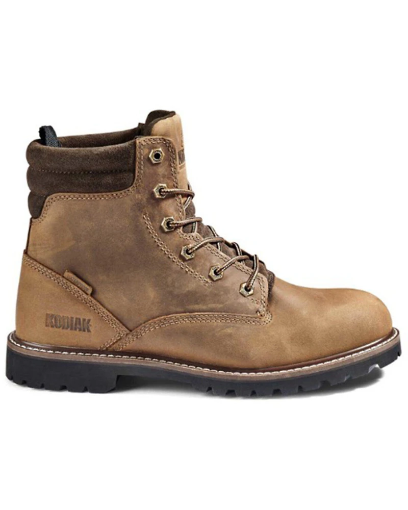 Kodiak Men's 6" McKinney Waterproof Work Boots - Soft Toe