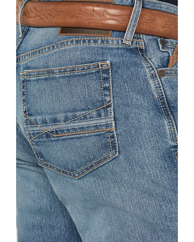 Ariat Men's M2 Prince Arcadia Medium Wash Relaxed Bootcut Stretch Denim Jeans - Big