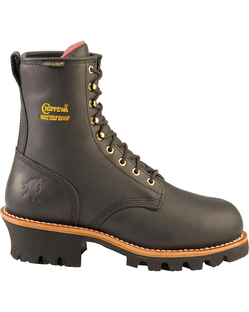 Chippewa Women's Oiled Waterproof & Insulated Logger Boots - Steel Toe
