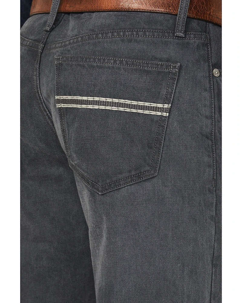 Cinch Men's White Label Medium Wash Relaxed Bootcut Denim Jeans