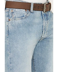 Levi's Men's 501® Original Stay Zen Light Wash Straight Rigid Denim Jeans