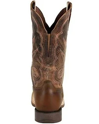 Durango Women's Lady Rebel Pro Cognac Ventilated Western Performance Boots - Square Toe