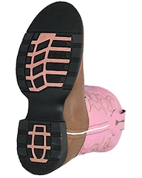 Smoky Mountain Girls' Mustang Western Boots - Round Toe
