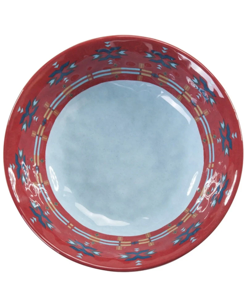 HiEnd Accents 14-Piece Spirit Valley Melamine Dinnerware Set