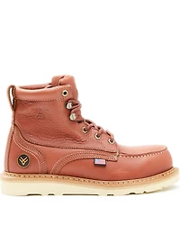 Hawx Men's USA Moc Wedge Value Work Boots - Steel Toe