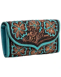 Myra Bag Women's Flower Crest Ridge Wallet