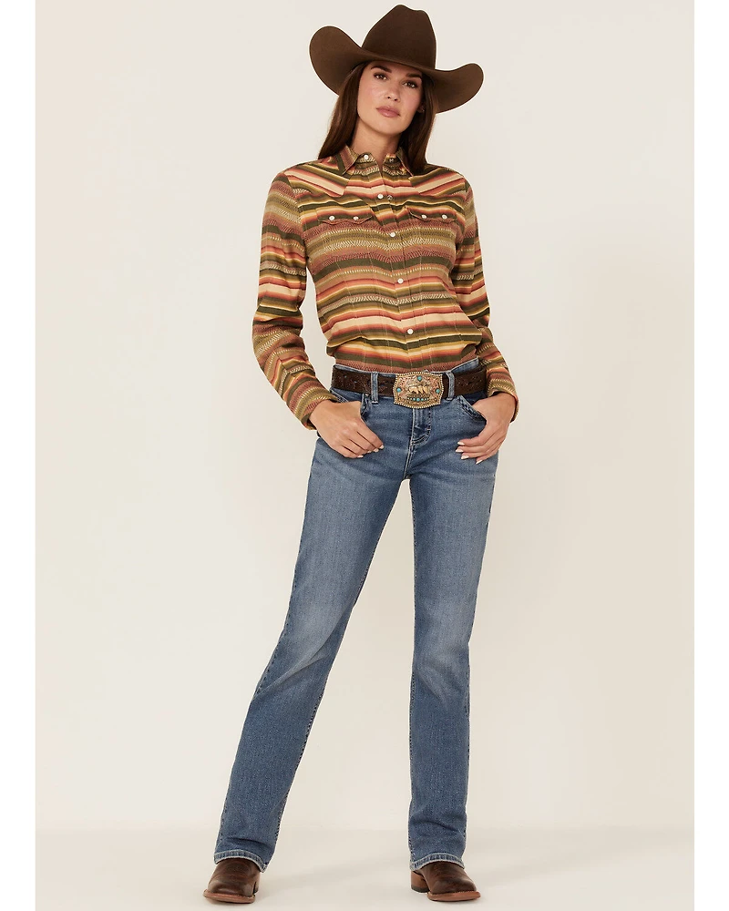 Tasha Polizzi Women's Cold 44 Valley Serape Snap Western Shirt