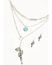 Shyanne Women's Wildheart Layered Jewelry Set - 2 Piece