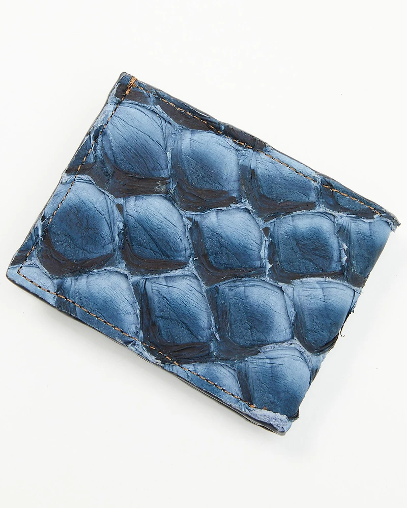 Cody James Men's Exotic Pirarucu Bifold Wallet