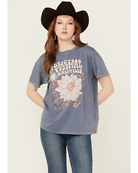 Cleo + Wolf Women's Adalynn Short Sleeve Graphic Tee