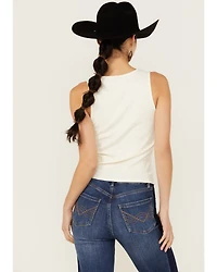 Idyllwind Women's Fahari Lace-Up Front Top