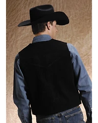 Roper Men's Suede Vest