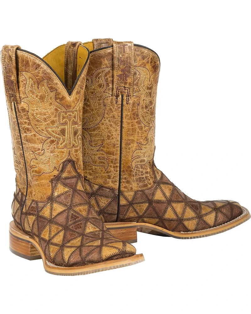 Tin Haul Women's Conquer the World Western Boots - Broad Square Toe