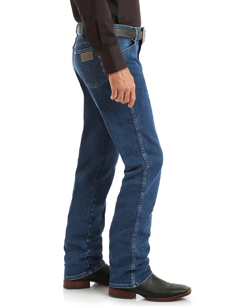 Wrangler Men's Cowboy Cut Active Flex Stone Wash Bootcut Jeans