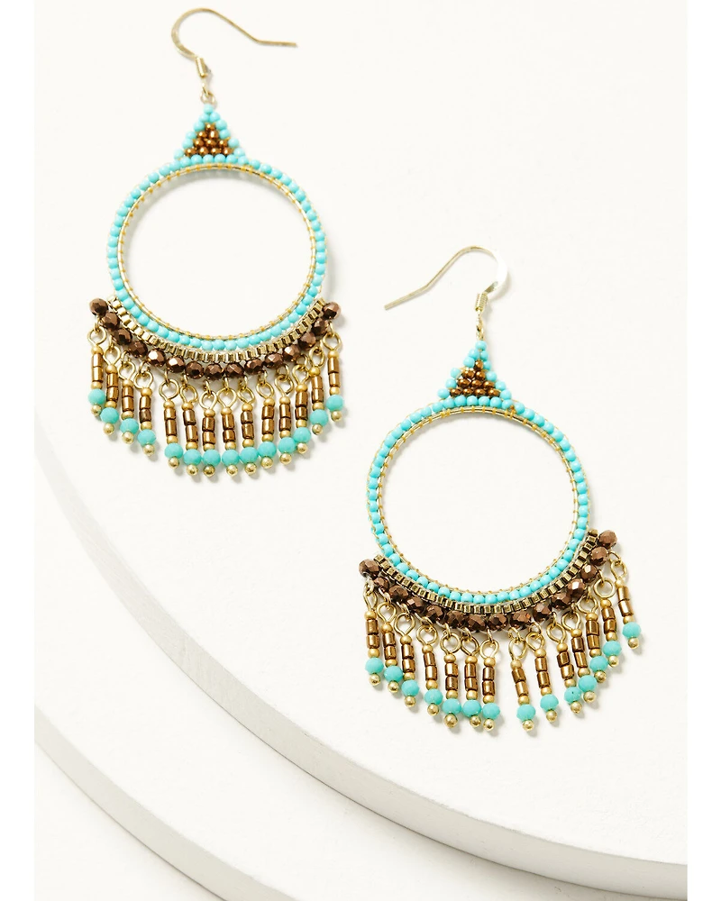 Shyanne Women's Desert Boheme Hoop Earrings