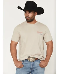 Wrangler Men's American Cowboy Short Sleeve Graphic T-Shirt