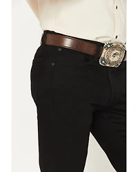 RANK 45® Men's Midnight Wash Brock Relaxed Bootcut Performance Stretch Denim Jeans