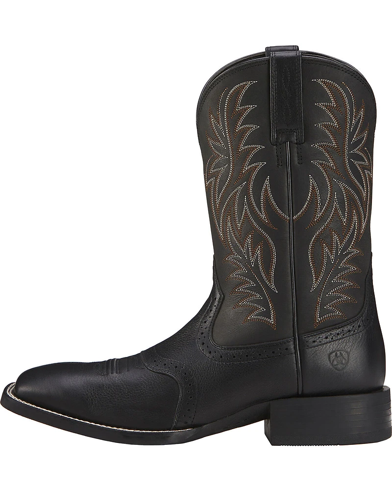 Ariat Men's Sport Performance Western Boots - Broad Square Toe