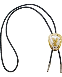 Western Express Men's German Silver Eagle Bolo Tie