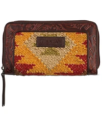 Ariat Women's Brynlee Southwestern Rug Zippered Wallet